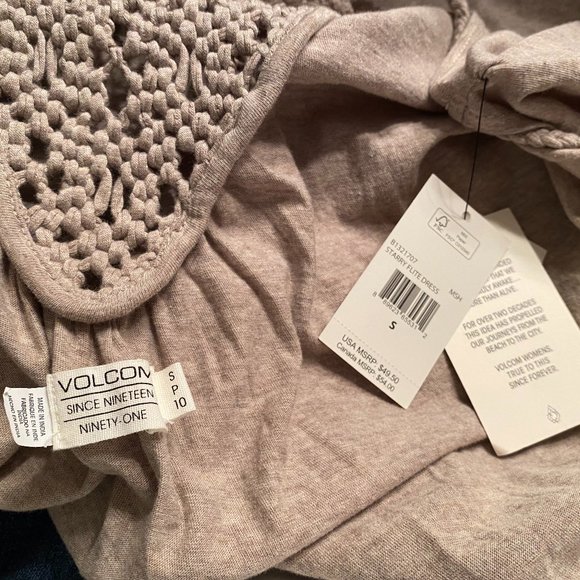 Volcom Starry Flight Dress Crochet / Macrame - Picture 7 of 10